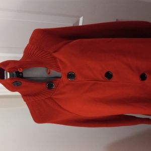 Neutral Design Vintage Red Coat Size Large